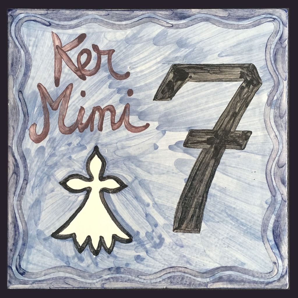 Plaque numéro de rue 15 cm X 15 cm 62 €