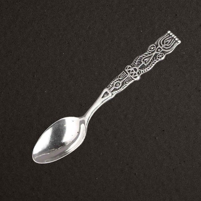 Cuillère de naissance ou de baptême argent massif 925/1000 réf. 18013  (Pierre Toulhoat)