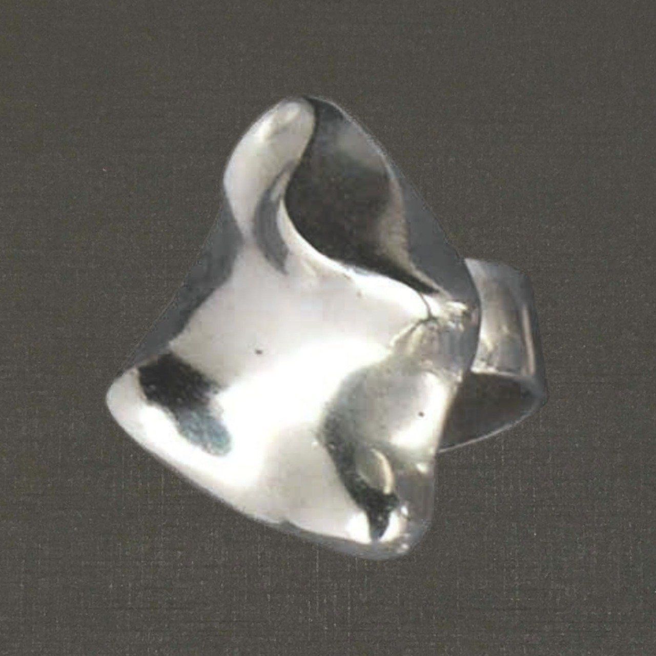 Bague ouverte réglable argent massif 925/1000 réf. 08131 os, bijoux Pierre Toulhoat.