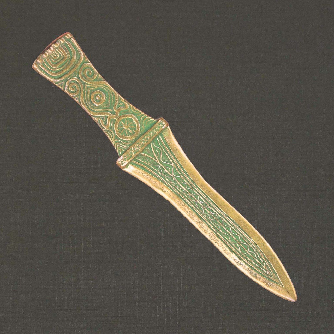 Coupe-papier en bronze réf. 71002 glaive d'Arthur, Pierre Toulhoat.