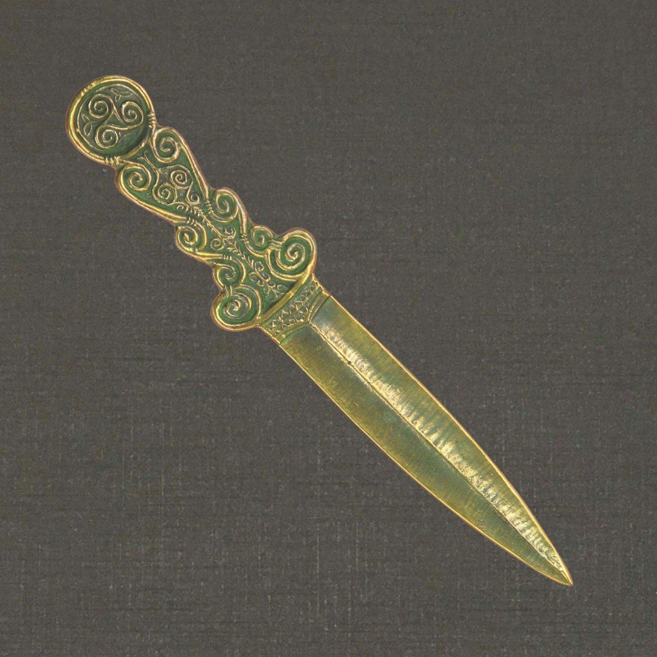 Coupe-papier en bronze réf. 71003 épée de Tristan, Pierre Toulhoat. 