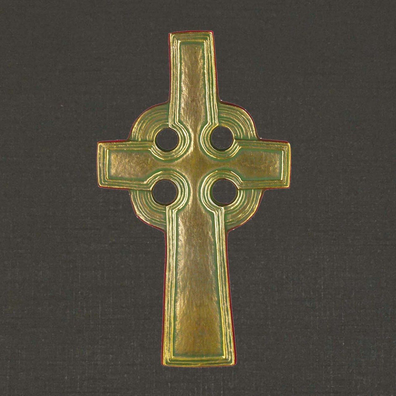 Croix murale ou croix de communion en bronze réf. 73013, croix celtique.